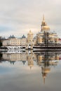 St. Nilus Monastery at Seliger lake. Royalty Free Stock Photo