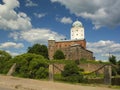 St Olaf castle in Vyborg Royalty Free Stock Photo