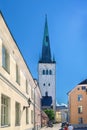 St. Olaf Church, Tallinn, Estonia Royalty Free Stock Photo