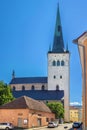 St. Olaf Church, Tallinn, Estonia Royalty Free Stock Photo