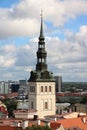 St. Olaf Church, Tallinn Royalty Free Stock Photo