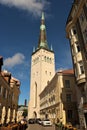 St. Olaf Church, Tallinn Royalty Free Stock Photo