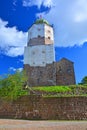 St. Olav's Tower and forge yard in Vyborg Castle, Russia