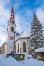 St. Oswald Parish Church in Seefeld in Austria