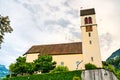 St. Oswald und Cassian Church in Sargans, Switzerland