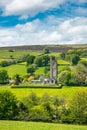 St Pancras Church at Widecombe in the Moor Royalty Free Stock Photo