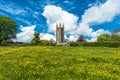 St Pancras Church at Widecombe in the Moor Royalty Free Stock Photo