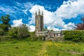 St Pancras Church at Widecombe in the Moor Royalty Free Stock Photo