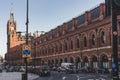 St Pancras International as seen from the Pancras Road, London