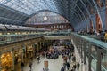 St Pancras International, is a central London railway terminus on Euston Road in the London Borough of Camden