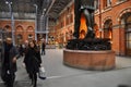 St Pancras train station London England