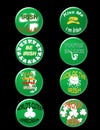 St Patrick badge