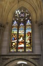 St Patrick Cathedral interior from Midtown Manhattan in New York City in United States Royalty Free Stock Photo