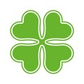 St patrick clover leaf Royalty Free Stock Photo