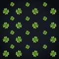 St patrick clover leaf Royalty Free Stock Photo