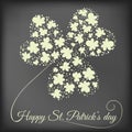 St. Patrick day card Royalty Free Stock Photo