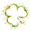 St Patrick Day frame Royalty Free Stock Photo