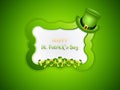 St. Patrick Day frame Royalty Free Stock Photo