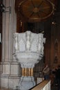 Pulpit in St Patrick`s Cathedral - New York Royalty Free Stock Photo