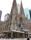 St. Patrick s cathedral, 5th Avenue, Manhattan, NYC Royalty Free Stock Photo