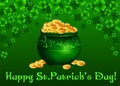 St.Patrick`s Day background Vector illustration