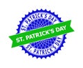 ST. PATRICK'S DAY Bicolor Clean Rosette Template for Stamps