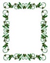 St Patrick's Day Border Shamrocks