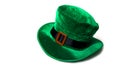 St. Patrick`s day costume hat leprechaun holiday green kilt gift irish tie heart brown March