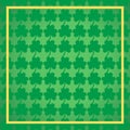 St.Patrick`s day green background, 17 March Lucky Day vector