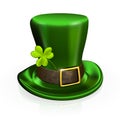 St. Patrick's Day hat with clover