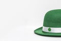 St. Patrick`s Day Hat Shamrocks Royalty Free Stock Photo