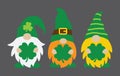 St PatrickÃ¢â¬â¢s Day Irish Gnomes with Shamrock