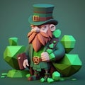 St. Patrick's Day. Irish holiday, culture and tradition. Concept Celebrating St Patricks Day