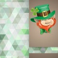 St Patrick's Day Leprechaun Face.