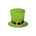 St. Patrick`s Day. Leprechaun hat. Vector illustration Royalty Free Stock Photo