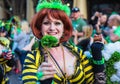 St. Patrick`s Day Parade New Orleans Louisiana Royalty Free Stock Photo