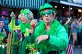 St. Patrick`s Day Parade New Orleans Louisiana Royalty Free Stock Photo