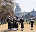 St. Patrick's Day Parade in Washington, DC Royalty Free Stock Photo