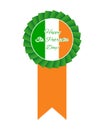 St Patricks day rosette