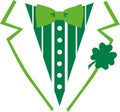 St. Patrick`s Day suit for t-Shirt