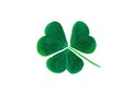 St. Patrick`s Day symbol. Lucky shamrock