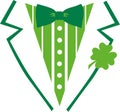 St. Patrick`s Day tuxedo for a Shirt