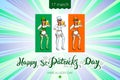 St. Patrick's Day vector design elements Royalty Free Stock Photo