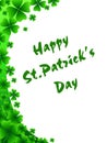 St. Patrick`s greeting card