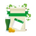 St patrick set icons Royalty Free Stock Photo