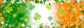 St.Patrick`s Day vector banner template