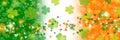 St.Patrick`s Day vector banner template