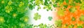 St.Patrick`s Day vector banner template