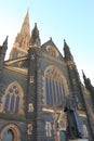 Historical church Melbourne Royalty Free Stock Photo