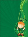St. Patricks corner Royalty Free Stock Photo